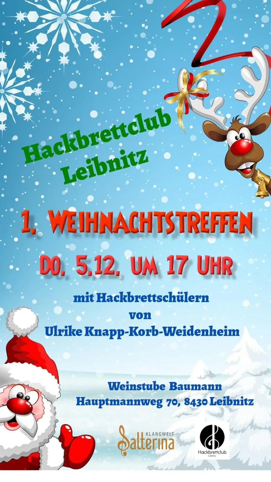 Hackbrettclub Leibnitz – Weihnachtstreffen - Bild 1